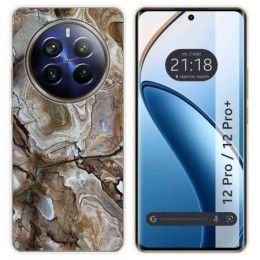 Funda Silicona para Realme 12 Pro 5G / 12 Pro Plus 5G diseño Mármol 14 Dibujos