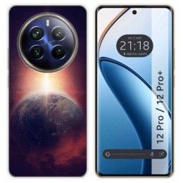 Funda Silicona para Realme 12 Pro 5G / 12 Pro Plus 5G diseño Tierra Dibujos