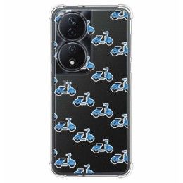 Funda Silicona Antigolpes para Huawei Honor X7b diseño Scooter Dibujos