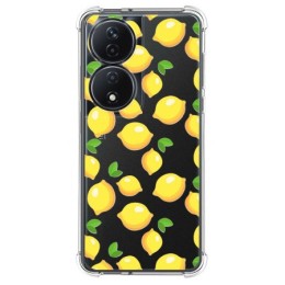 Funda Silicona Antigolpes para Huawei Honor X7b diseño Limones Dibujos