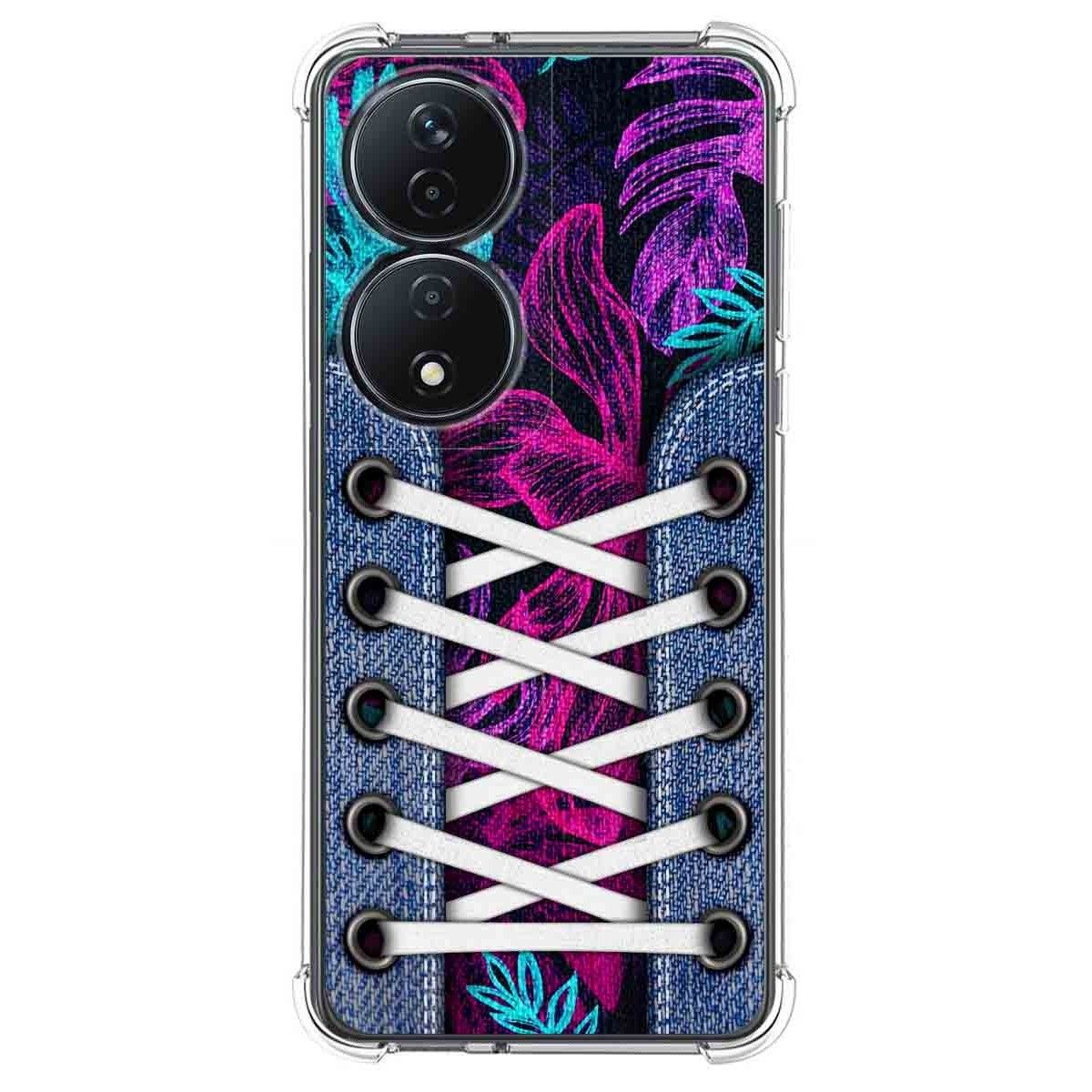 Funda Silicona Antigolpes para Huawei Honor X7b diseño Zapatillas 07 Dibujos