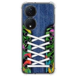 Funda Silicona Antigolpes para Huawei Honor X7b diseño Zapatillas 13 Dibujos