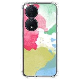 Funda Silicona Antigolpes para Huawei Honor X7b diseño Acuarela 02 Dibujos