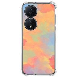 Funda Silicona Antigolpes para Huawei Honor X7b diseño Acuarela 08 Dibujos