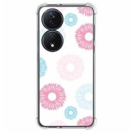 Funda Silicona Antigolpes para Huawei Honor X7b diseño Flores 06 Dibujos