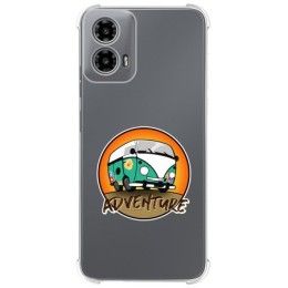 Funda Silicona Antigolpes para Motorola Moto G34 5G diseño Adventure Dibujos