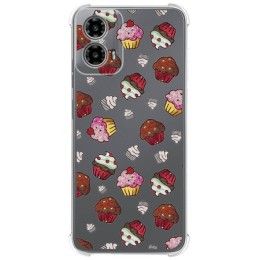 Funda Silicona Antigolpes para Motorola Moto G34 5G diseño Muffins Dibujos