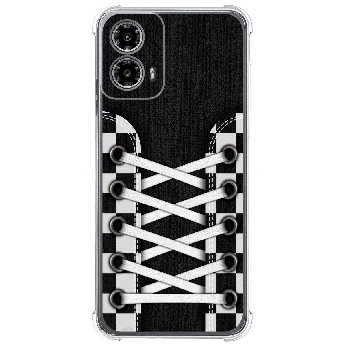 Funda Silicona Antigolpes para Motorola Moto G34 5G diseño Zapatillas 03 Dibujos