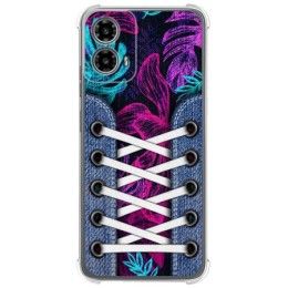 Funda Silicona Antigolpes para Motorola Moto G34 5G diseño Zapatillas 07 Dibujos