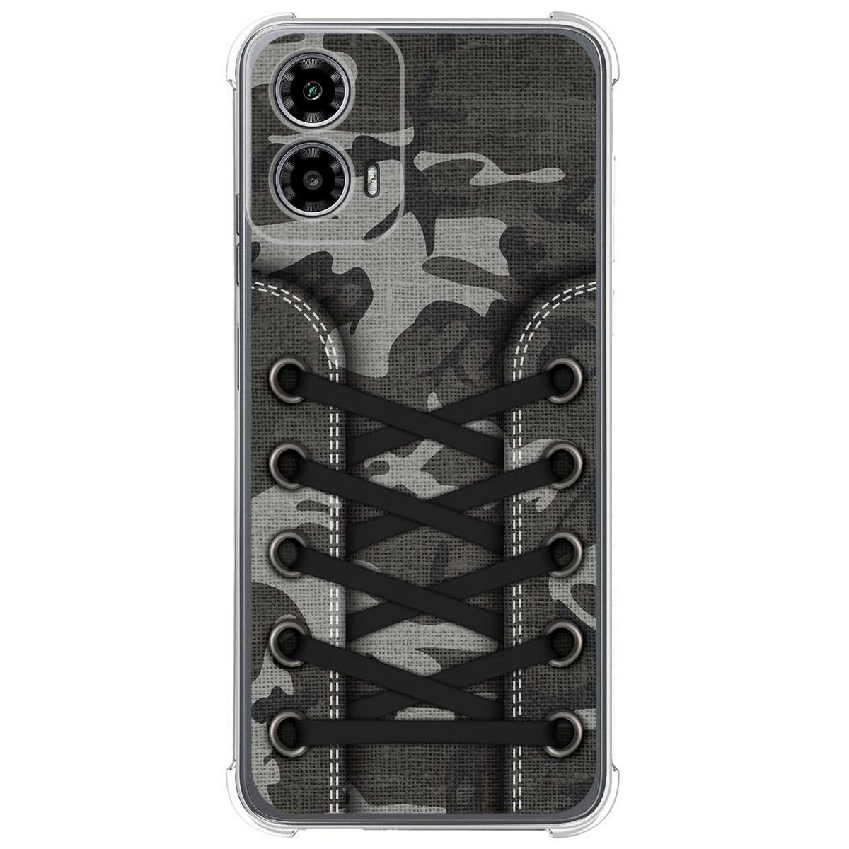 Funda Silicona Antigolpes para Motorola Moto G34 5G diseño Zapatillas 15 Dibujos