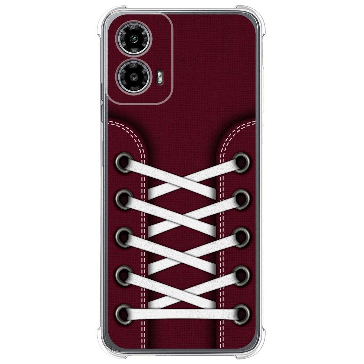 Funda Silicona Antigolpes para Motorola Moto G34 5G diseño Zapatillas 17 Dibujos