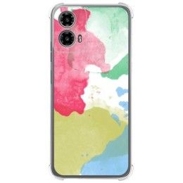 Funda Silicona Antigolpes para Motorola Moto G34 5G diseño Acuarela 02 Dibujos