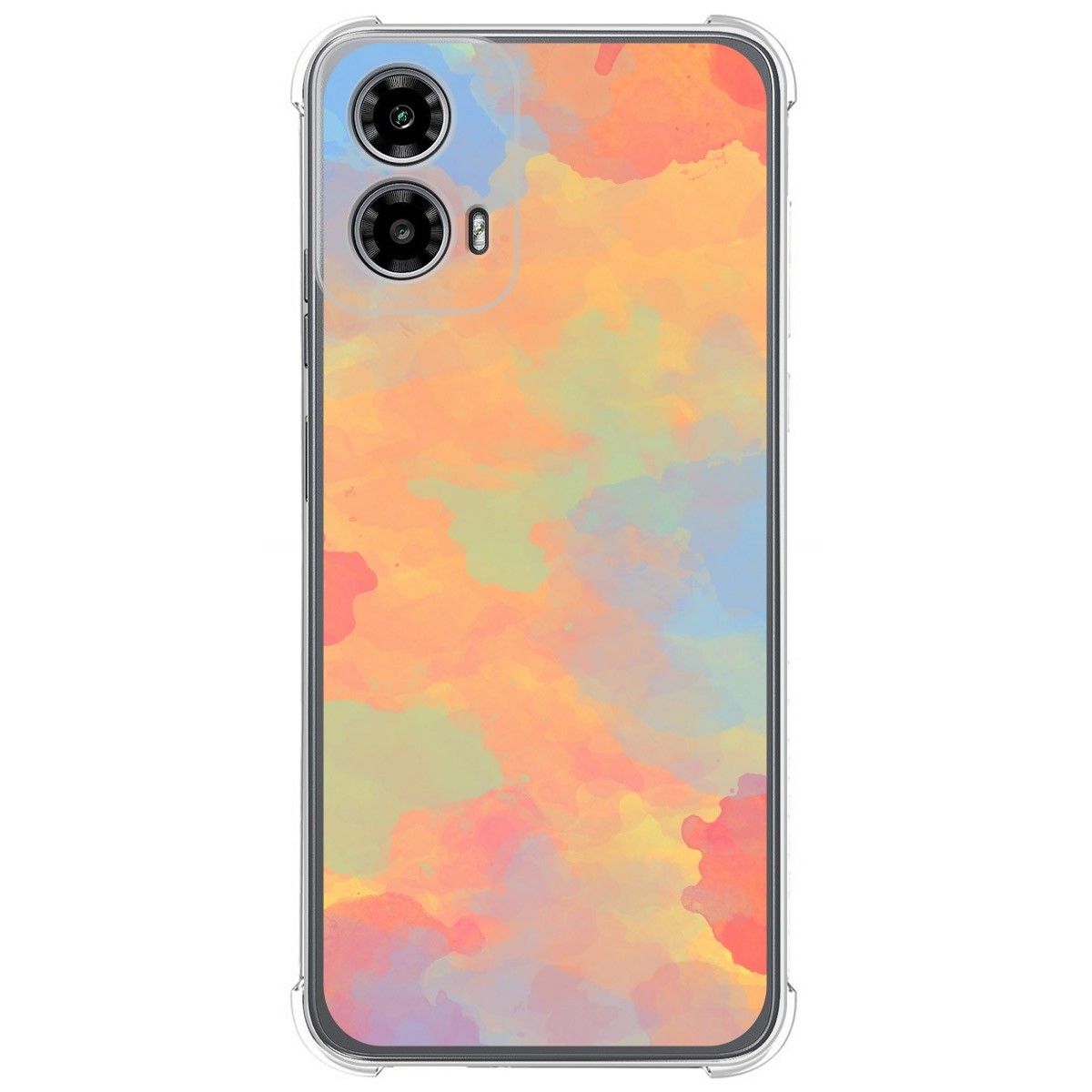 Funda Silicona Antigolpes para Motorola Moto G34 5G diseño Acuarela 08 Dibujos