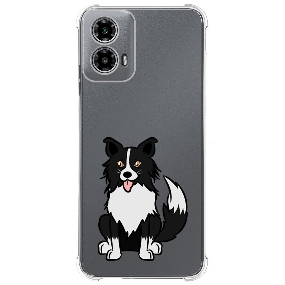 Funda Silicona Antigolpes para Motorola Moto G34 5G diseño Perros 01 Dibujos