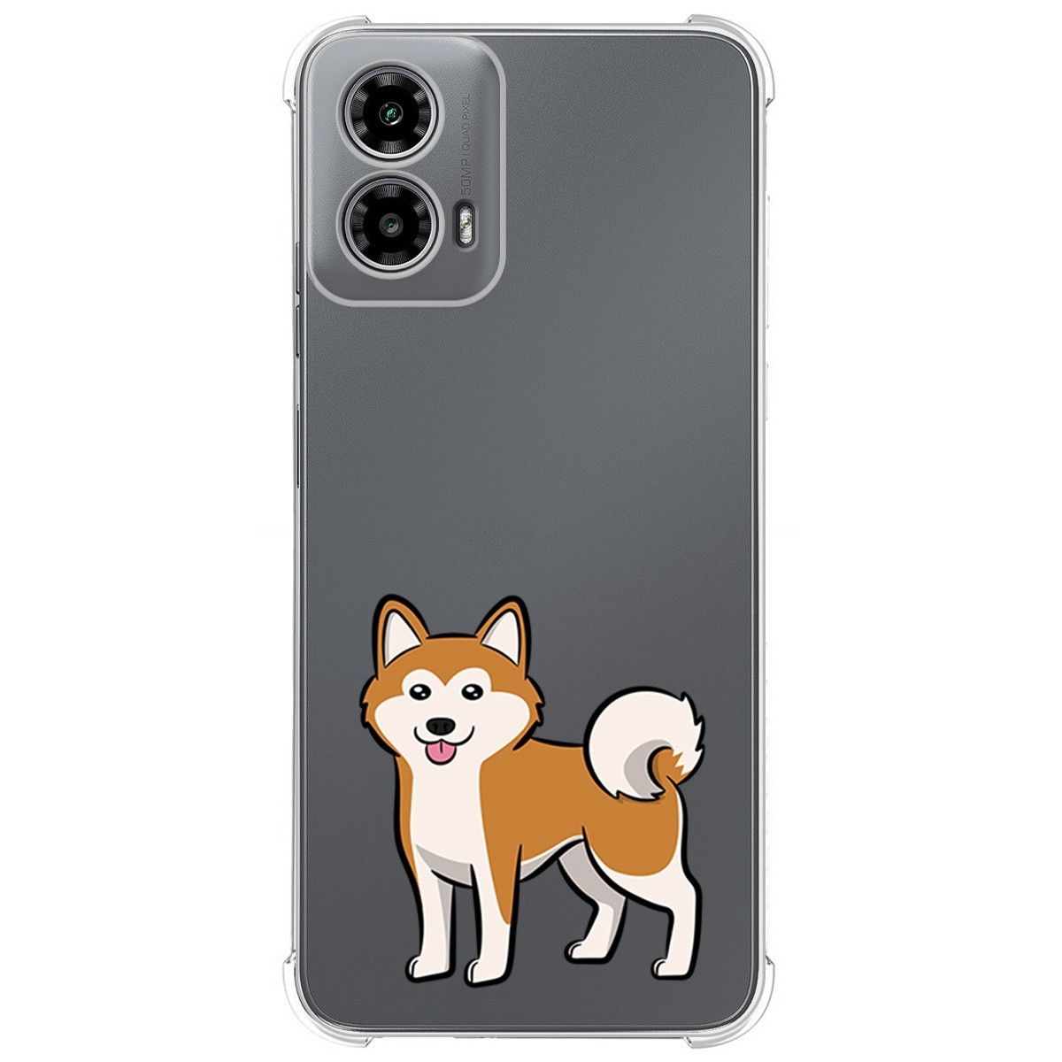 Funda Silicona Antigolpes para Motorola Moto G34 5G diseño Perros 02 Dibujos