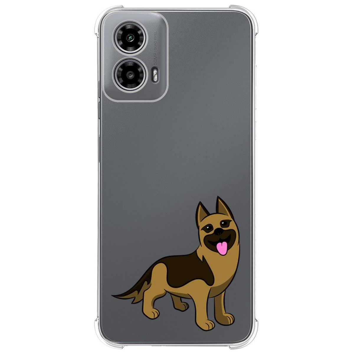 Funda Silicona Antigolpes para Motorola Moto G34 5G diseño Perros 03 Dibujos