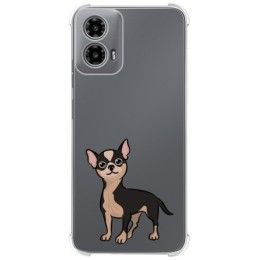 Funda Silicona Antigolpes para Motorola Moto G34 5G diseño Perros 05 Dibujos