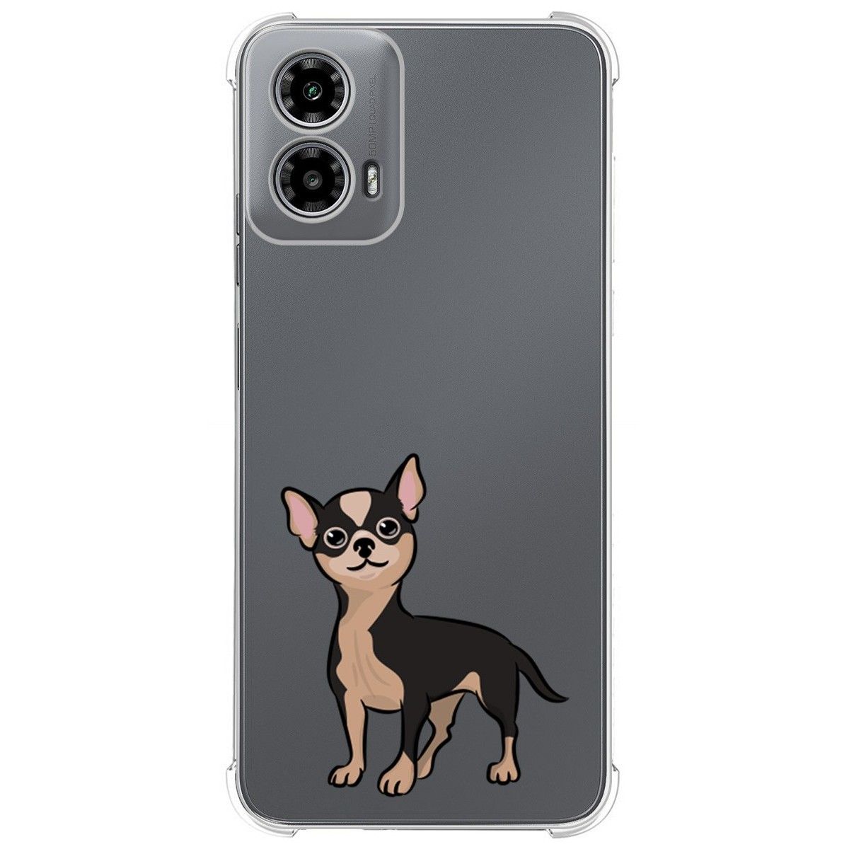 Funda Silicona Antigolpes para Motorola Moto G34 5G diseño Perros 05 Dibujos