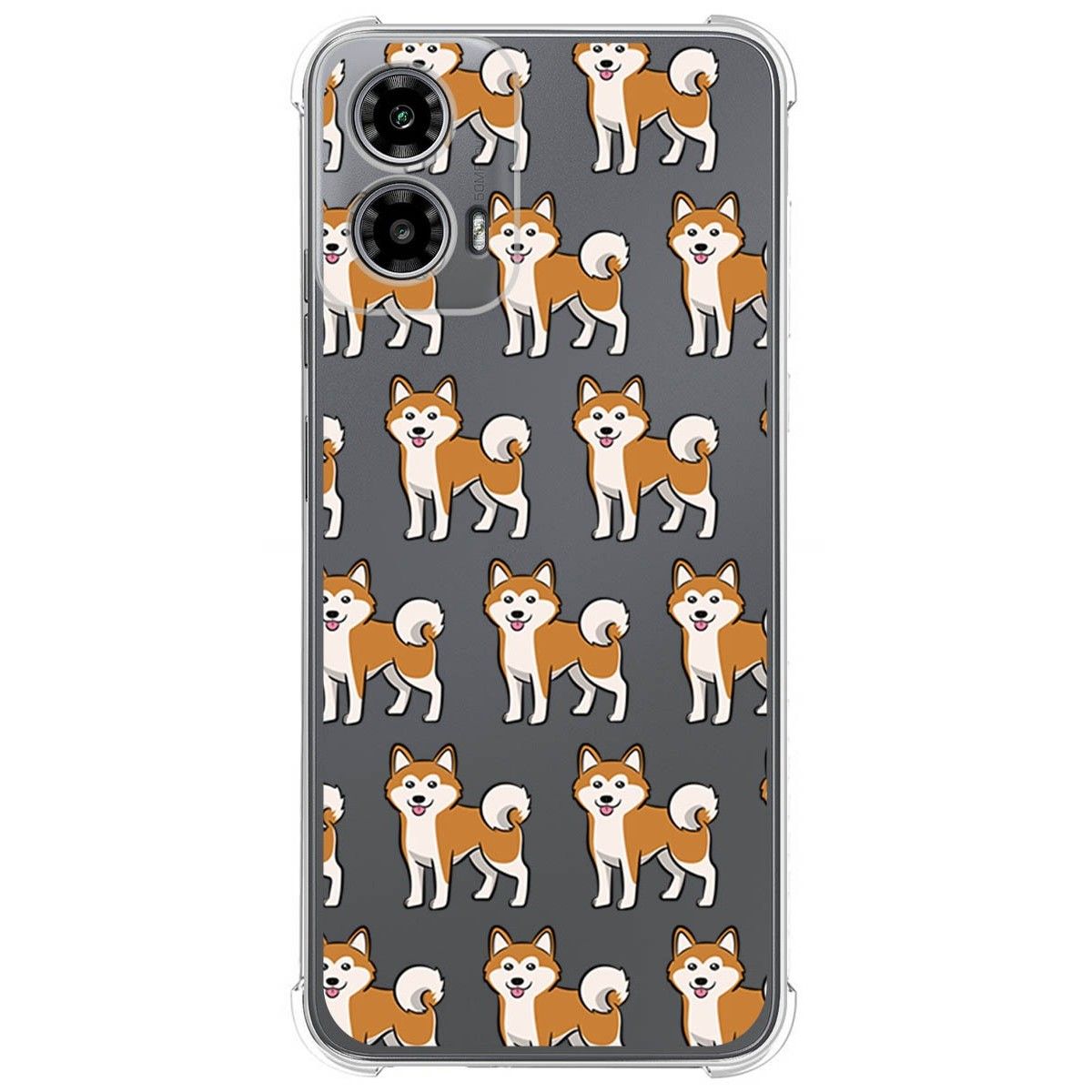 Funda Silicona Antigolpes para Motorola Moto G34 5G diseño Perros 08 Dibujos