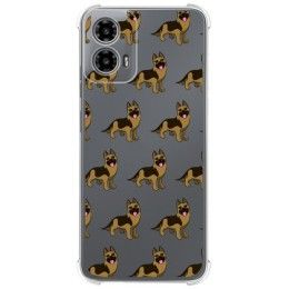 Funda Silicona Antigolpes para Motorola Moto G34 5G diseño Perros 09 Dibujos