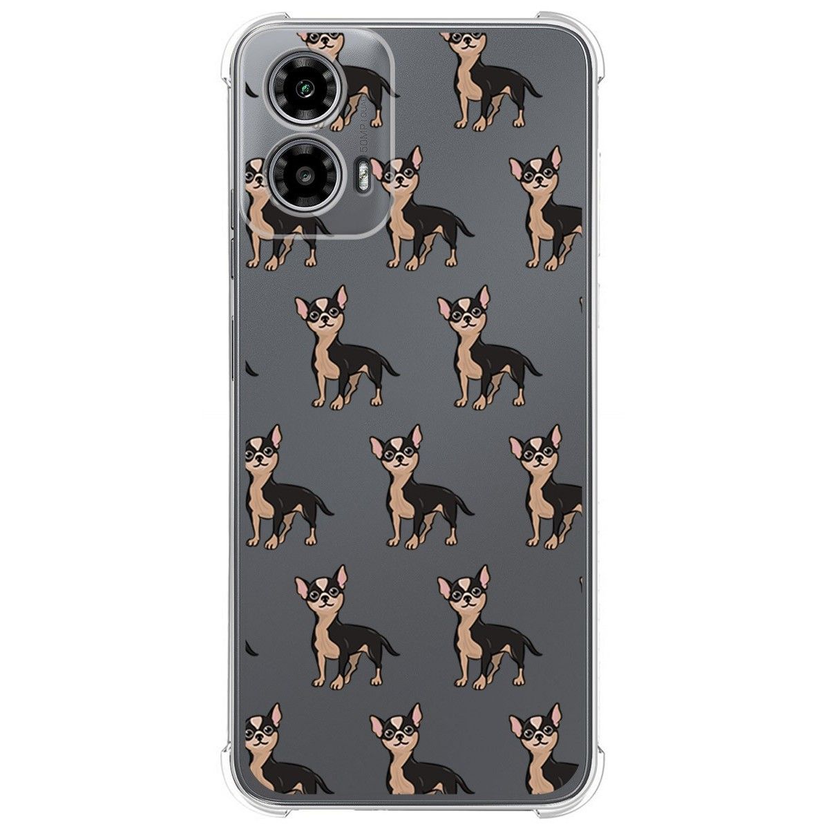 Funda Silicona Antigolpes para Motorola Moto G34 5G diseño Perros 11 Dibujos