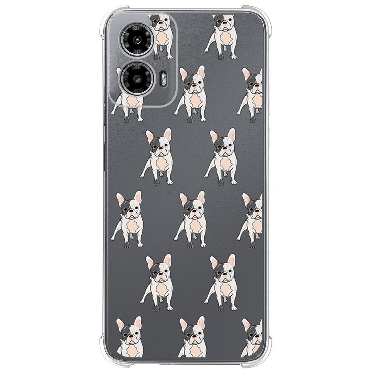 Funda Silicona Antigolpes para Motorola Moto G34 5G diseño Perros 12 Dibujos