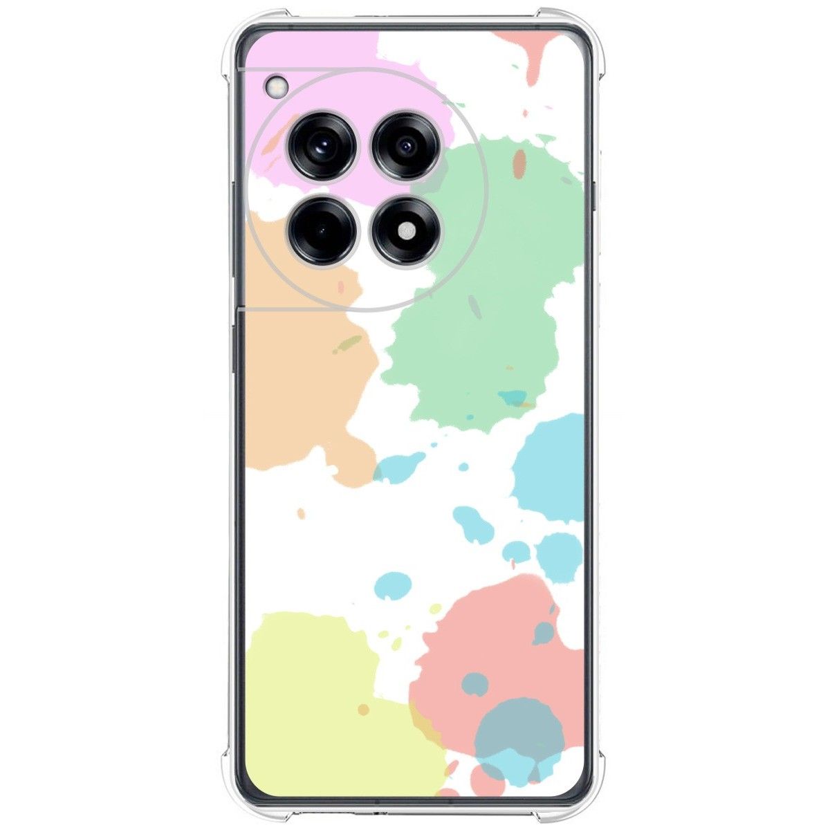 Funda Silicona Antigolpes para Oneplus 12R 5G diseño Acuarela 05 Dibujos