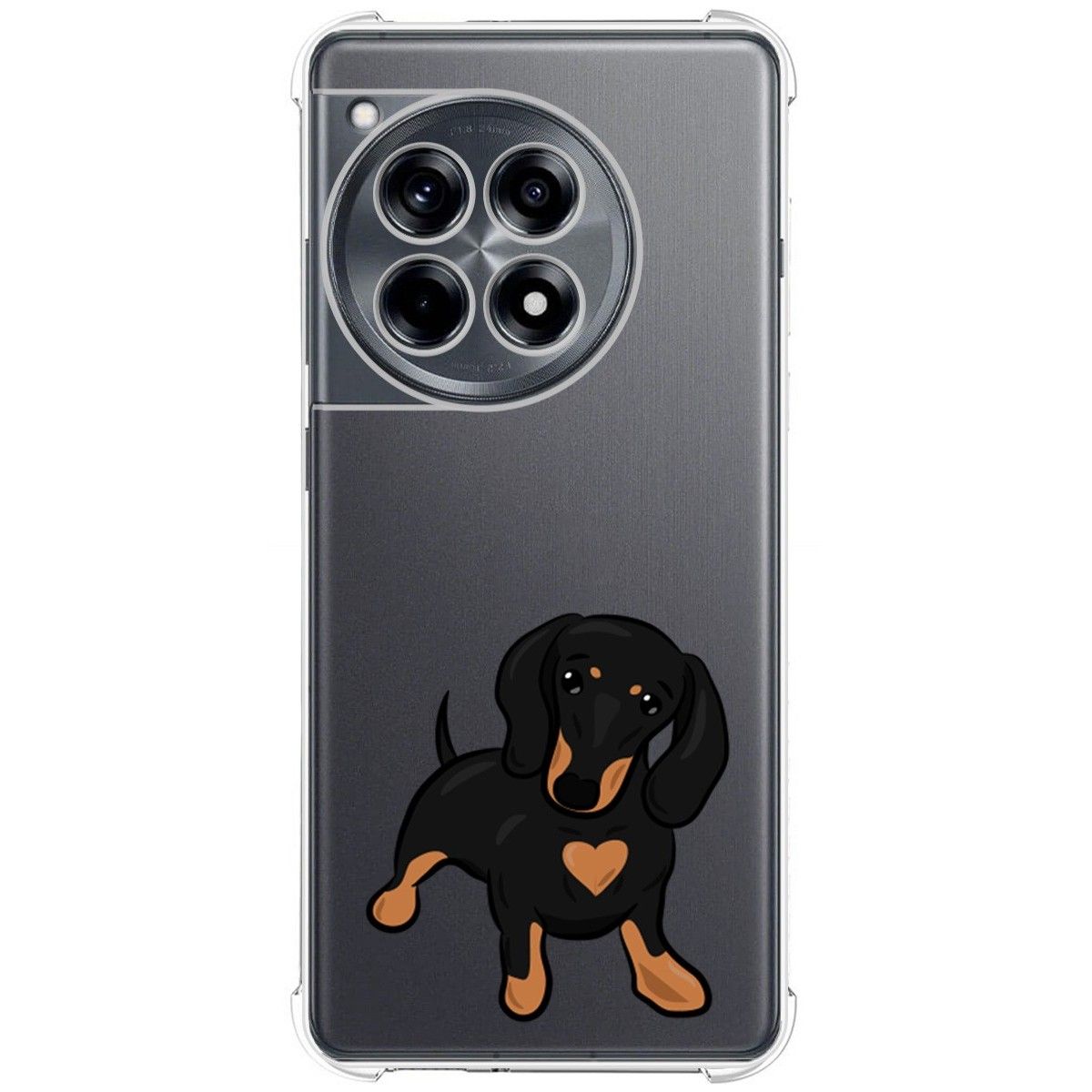 Funda Silicona Antigolpes para Oneplus 12R 5G diseño Perros 04 Dibujos