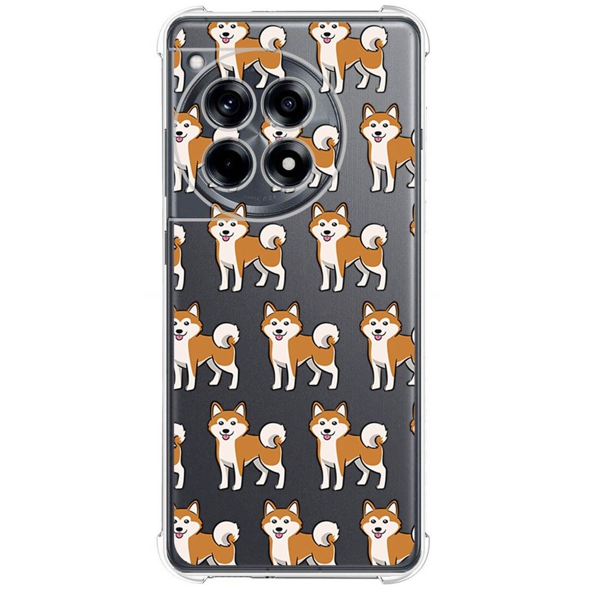 Funda Silicona Antigolpes para Oneplus 12R 5G diseño Perros 08 Dibujos