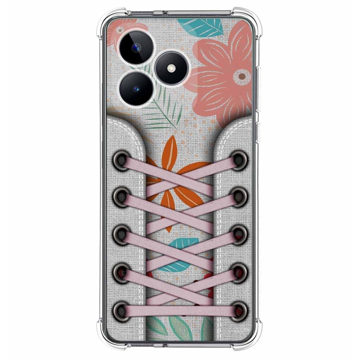 Funda Silicona Antigolpes para Realme C51 diseño Zapatillas 09 Dibujos