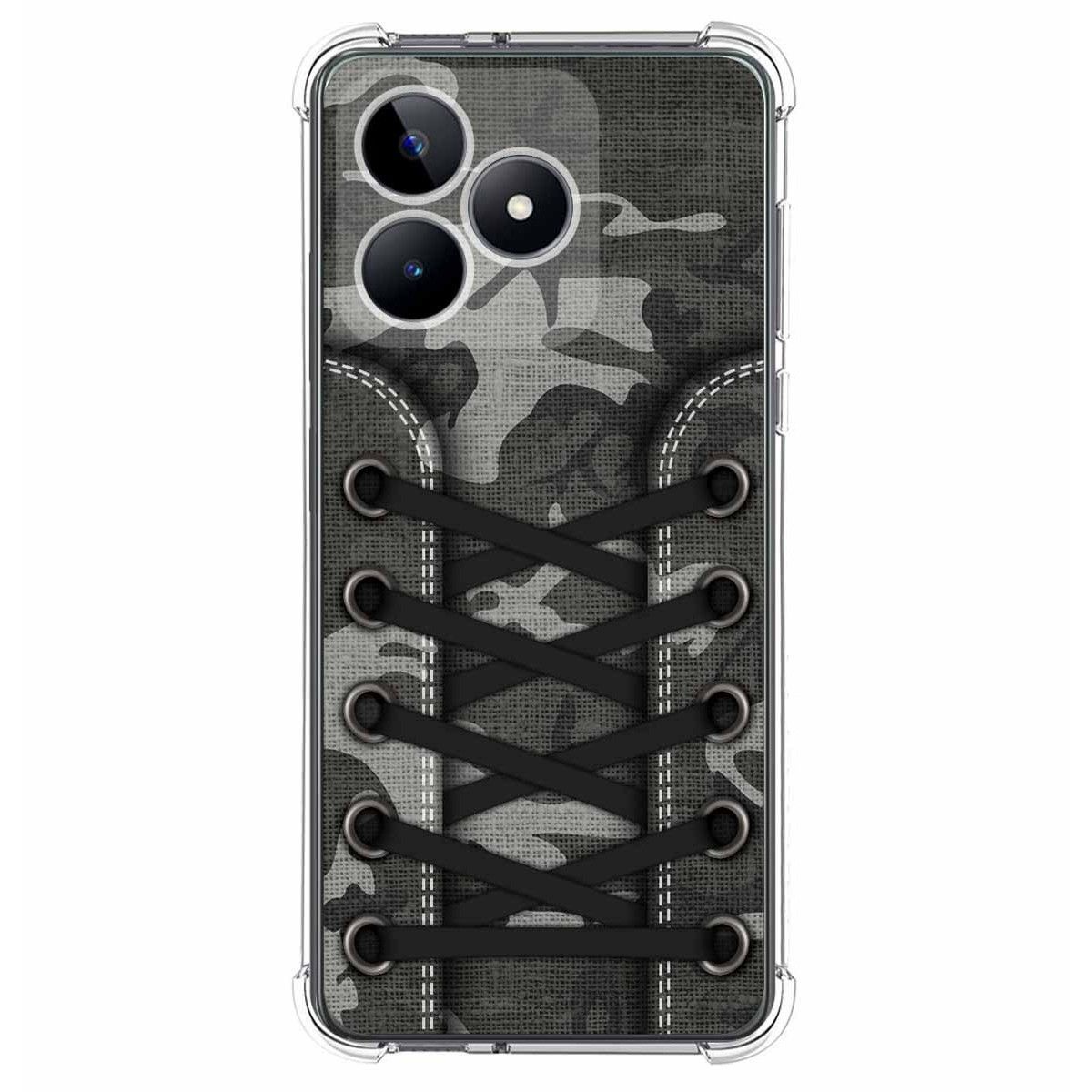 Funda Silicona Antigolpes para Realme C51 diseño Zapatillas 15 Dibujos