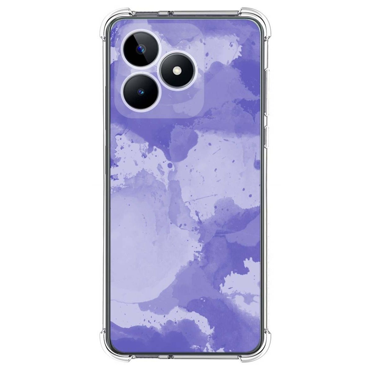 Funda Silicona Antigolpes para Realme C51 diseño Acuarela 01 Dibujos