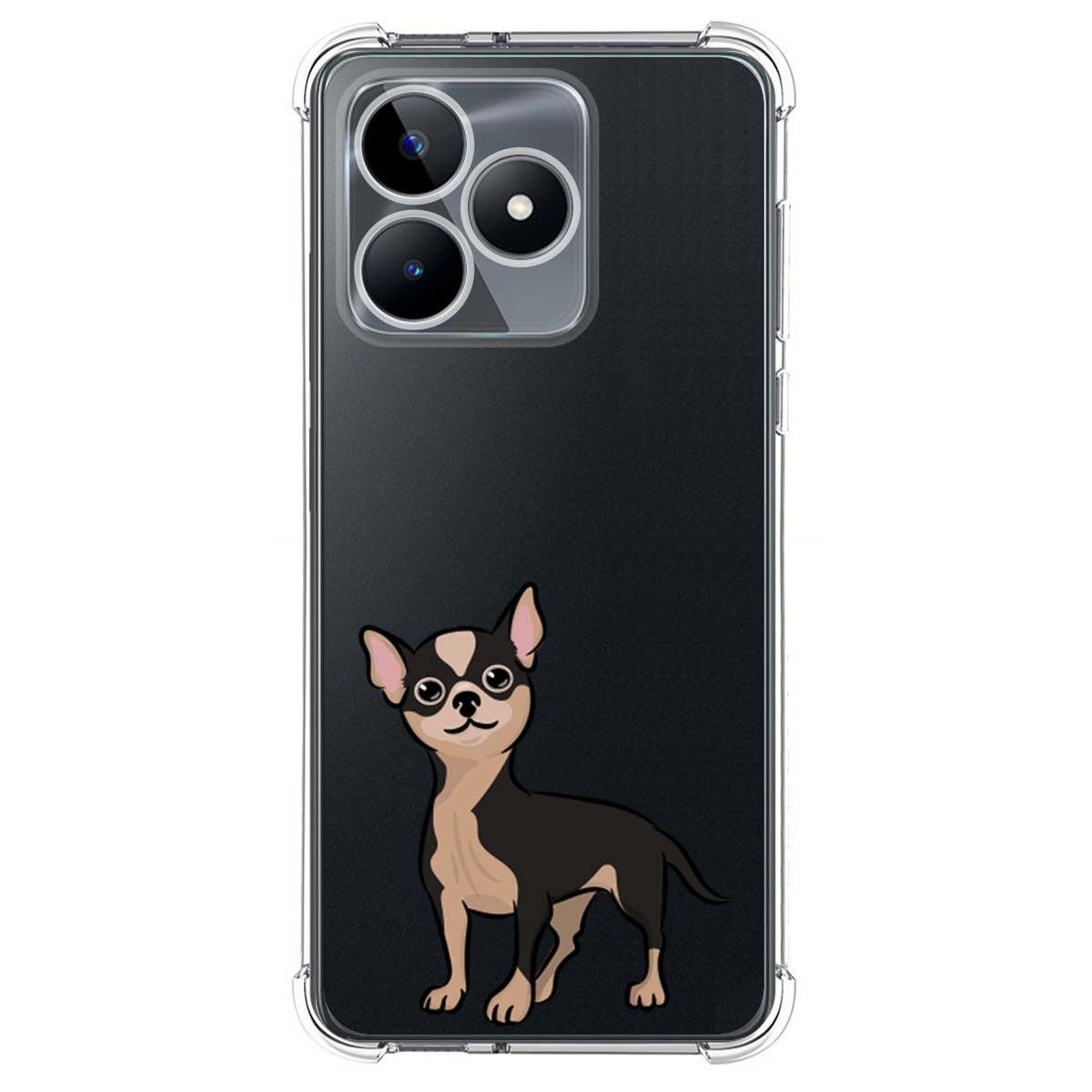 Funda Silicona Antigolpes para Realme C51 diseño Perros 05 Dibujos