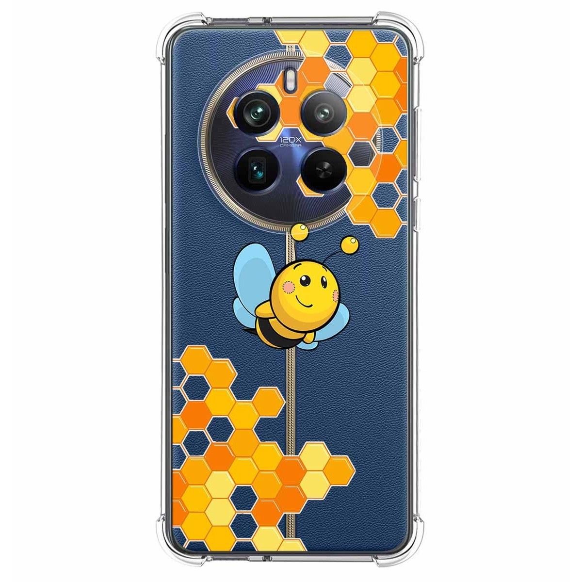 Funda Silicona Antigolpes para Realme 12 Pro 5G / 12 Pro Plus 5G diseño Abeja Dibujos