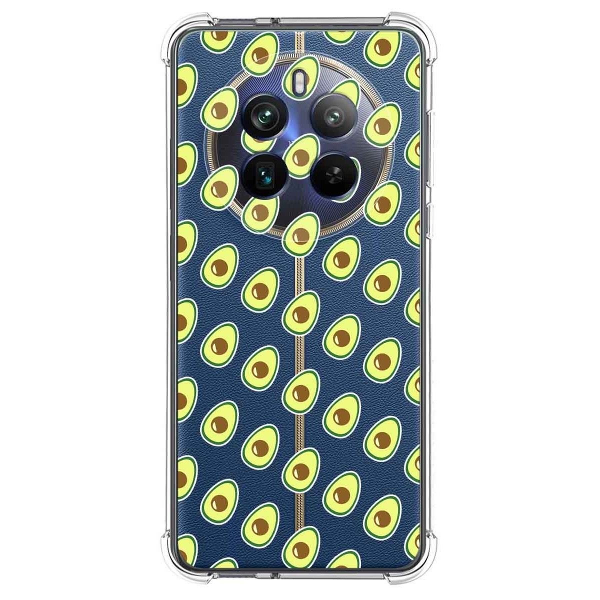 Funda Silicona Antigolpes para Realme 12 Pro 5G / 12 Pro Plus 5G diseño Aguacate Dibujos