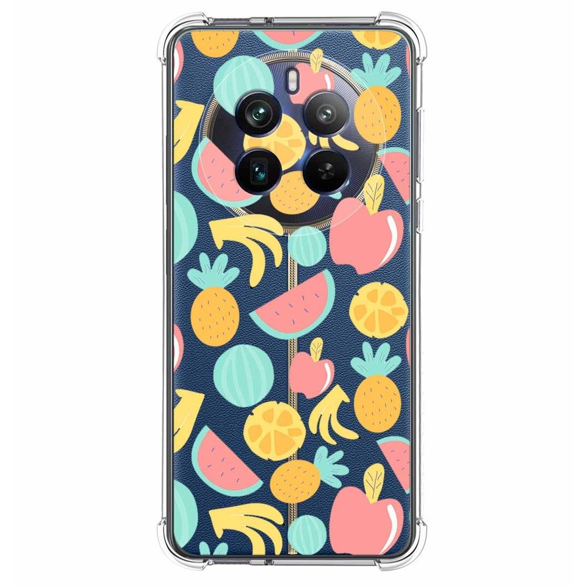 Funda Silicona Antigolpes para Realme 12 Pro 5G / 12 Pro Plus 5G diseño Frutas 02 Dibujos