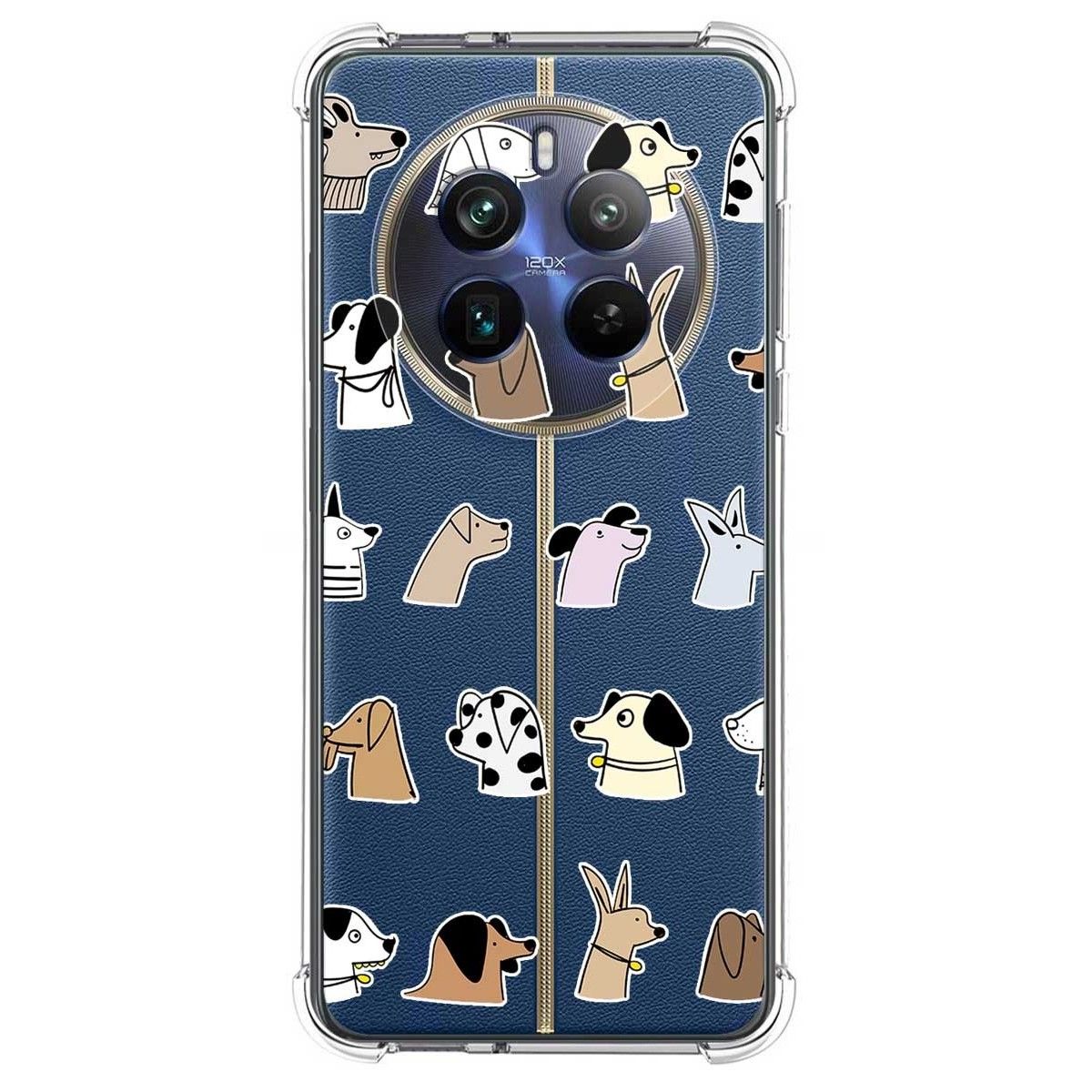 Funda Silicona Antigolpes para Realme 12 Pro 5G / 12 Pro Plus 5G diseño Perros Dibujos