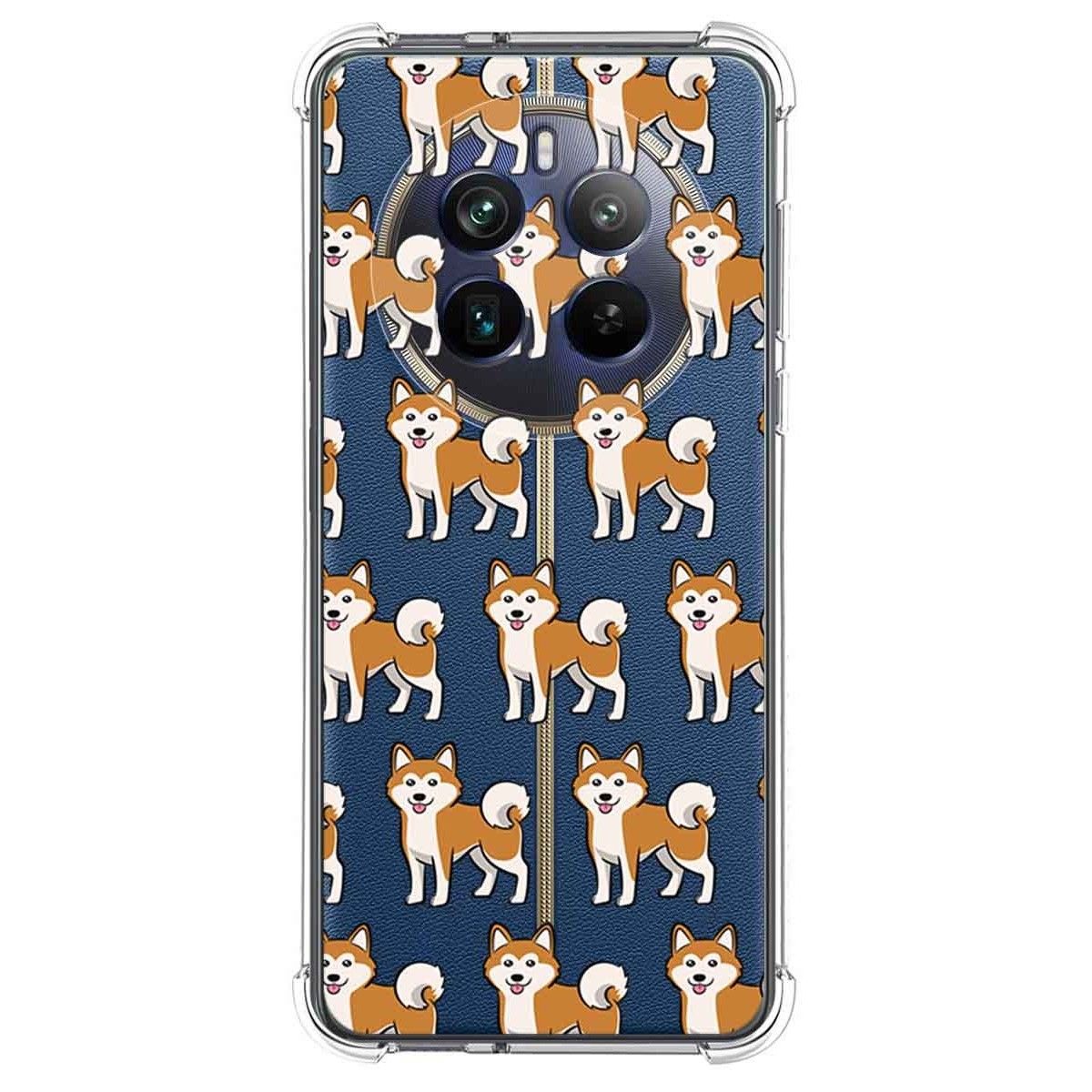 Funda Silicona Antigolpes para Realme 12 Pro 5G / 12 Pro Plus 5G diseño Perros 08 Dibujos