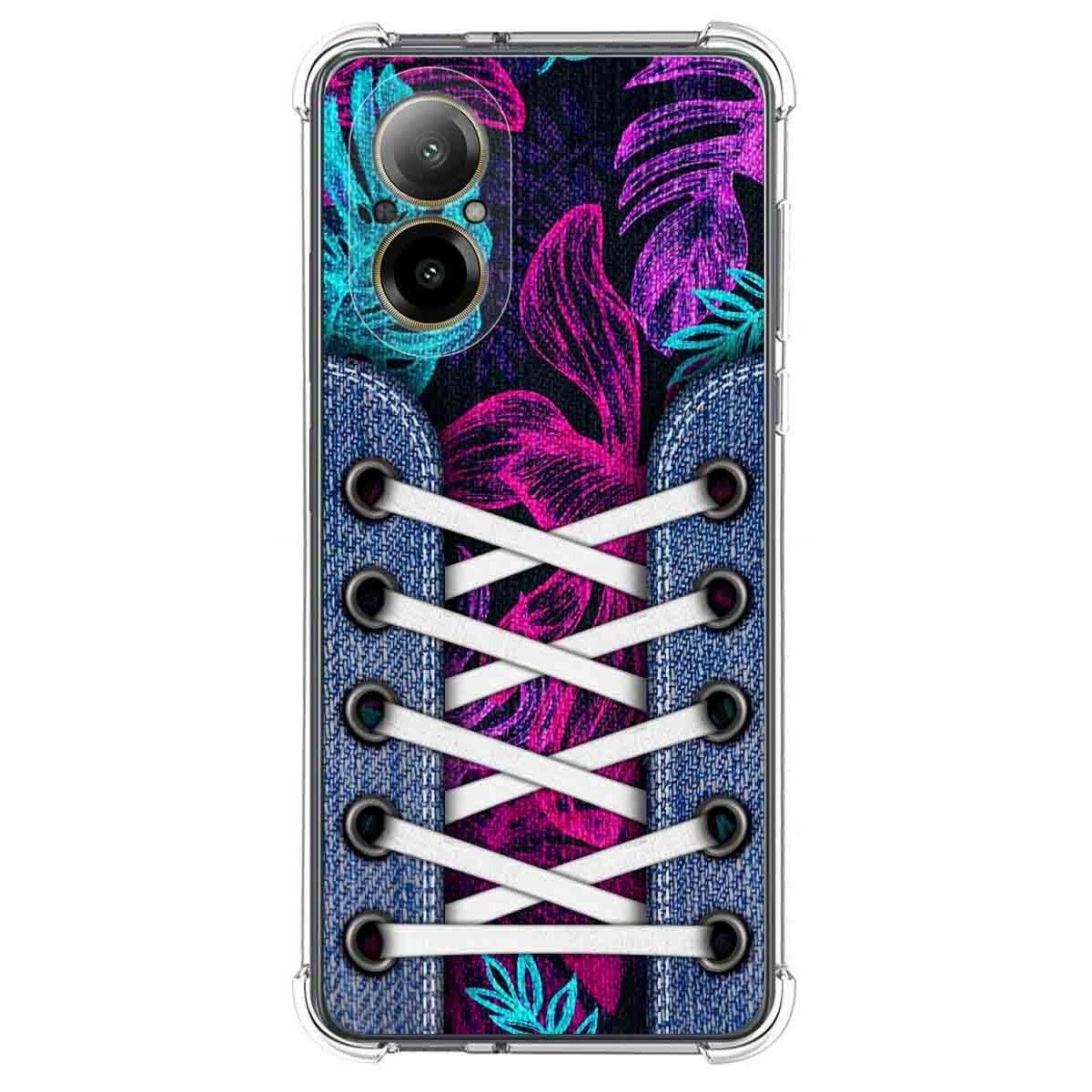 Funda Silicona Antigolpes para Realme C67 4G diseño Zapatillas 07 Dibujos