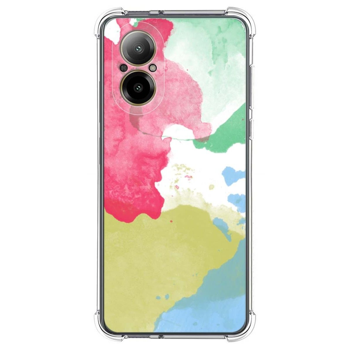 Funda Silicona Antigolpes para Realme C67 4G diseño Acuarela 02 Dibujos