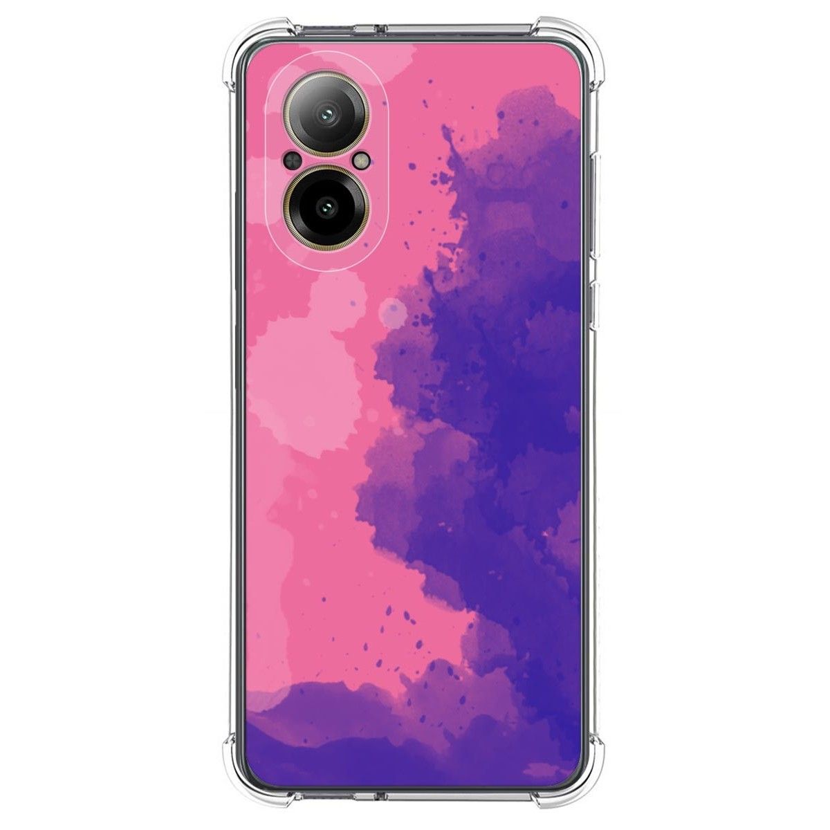 Funda Silicona Antigolpes para Realme C67 4G diseño Acuarela 07 Dibujos