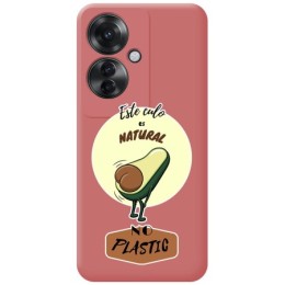 Funda Silicona Líquida Rosa para Oppo Reno 11F 5G diseño Culo Natural Dibujos