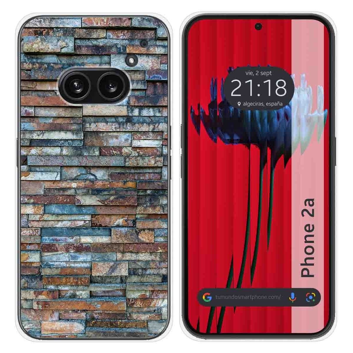 Funda Silicona para Nothing Phone 2a 5G diseño Ladrillo 05 Dibujos