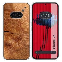 Funda Silicona para Nothing Phone 2a 5G diseño Madera 04 Dibujos