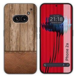 Funda Silicona para Nothing Phone 2a 5G diseño Madera 09 Dibujos