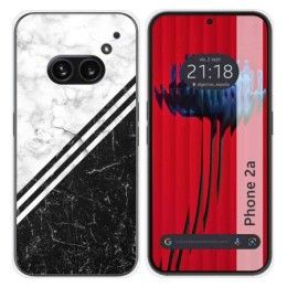 Funda Silicona para Nothing Phone 2a 5G diseño Mármol 01 Dibujos