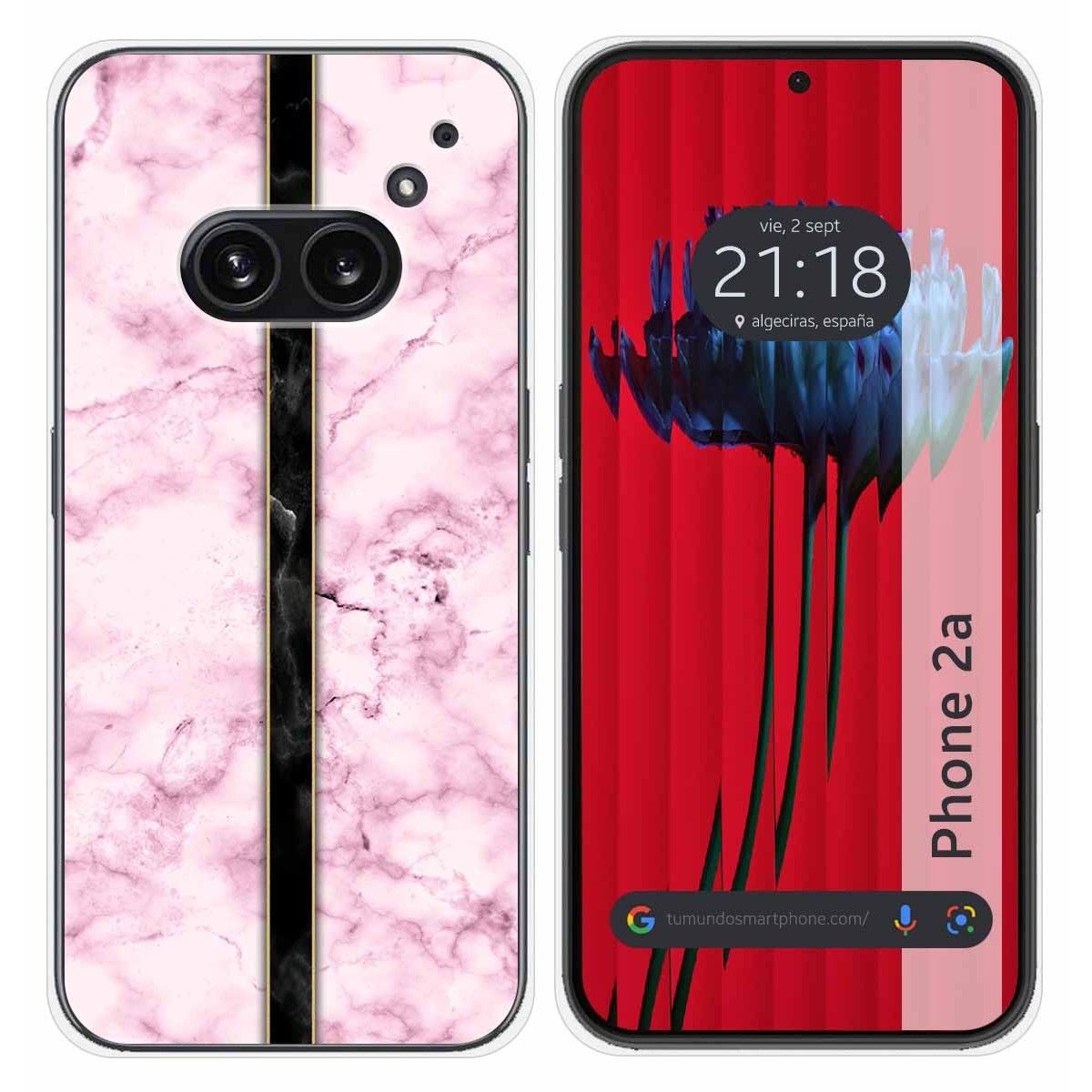 Funda Silicona para Nothing Phone 2a 5G diseño Mármol 04 Dibujos