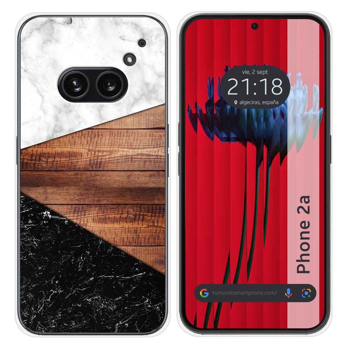 Funda Silicona para Nothing Phone 2a 5G diseño Mármol 11 Dibujos