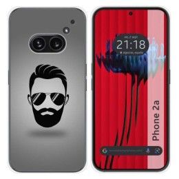 Funda Silicona para Nothing Phone 2a 5G diseño Barba Dibujos