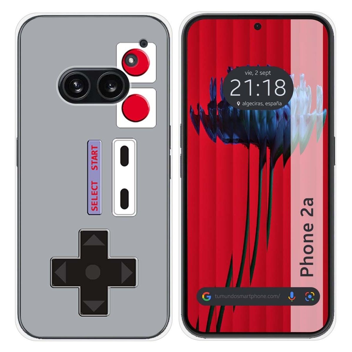 Funda Silicona para Nothing Phone 2a 5G diseño Consola Dibujos